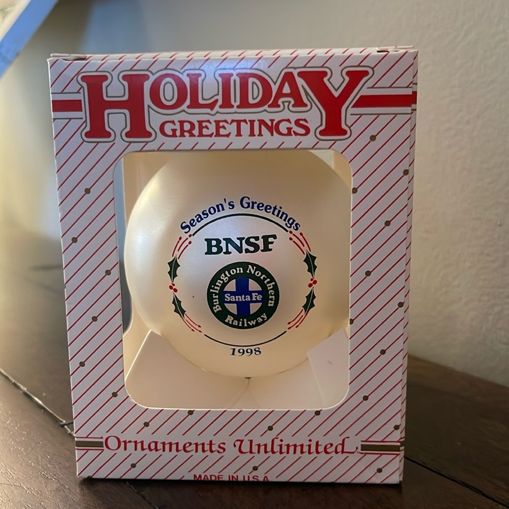 1998 Burlington Northern Santa Fe Ornament